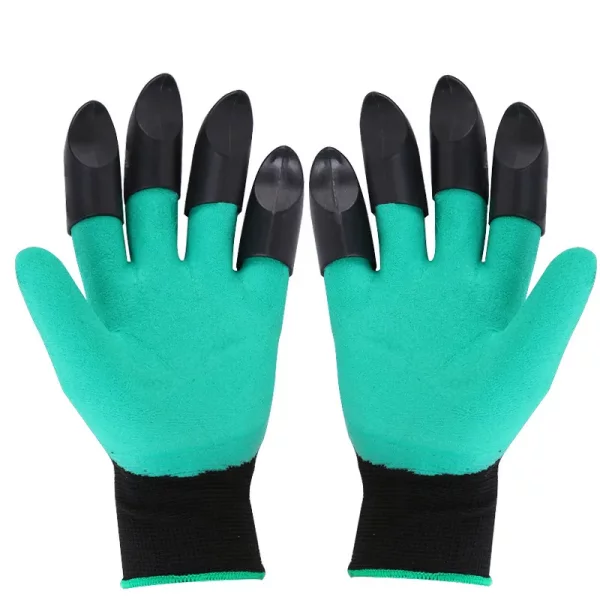 Dig with Ease Garden Claw Gloves with Built-In Digging Claws (1)