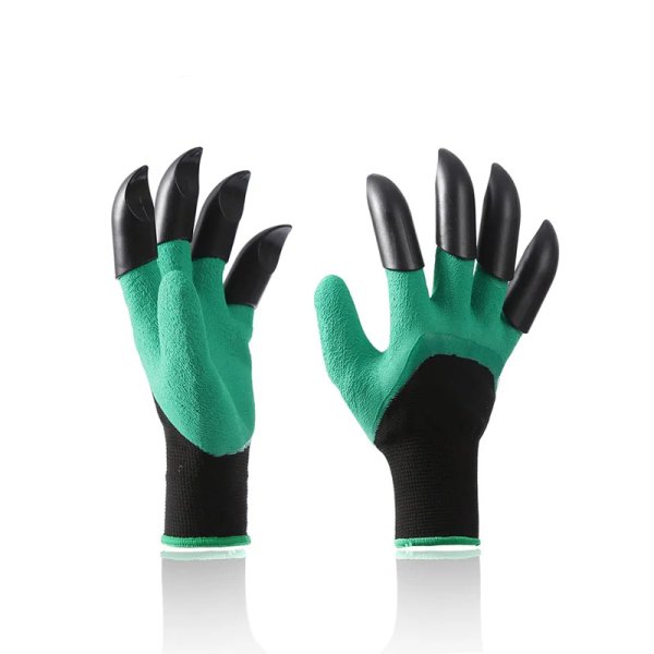 Dig with Ease: Garden Claw Gloves with Strong Digging Claws